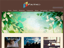 Tablet Screenshot of grfaithumc.org